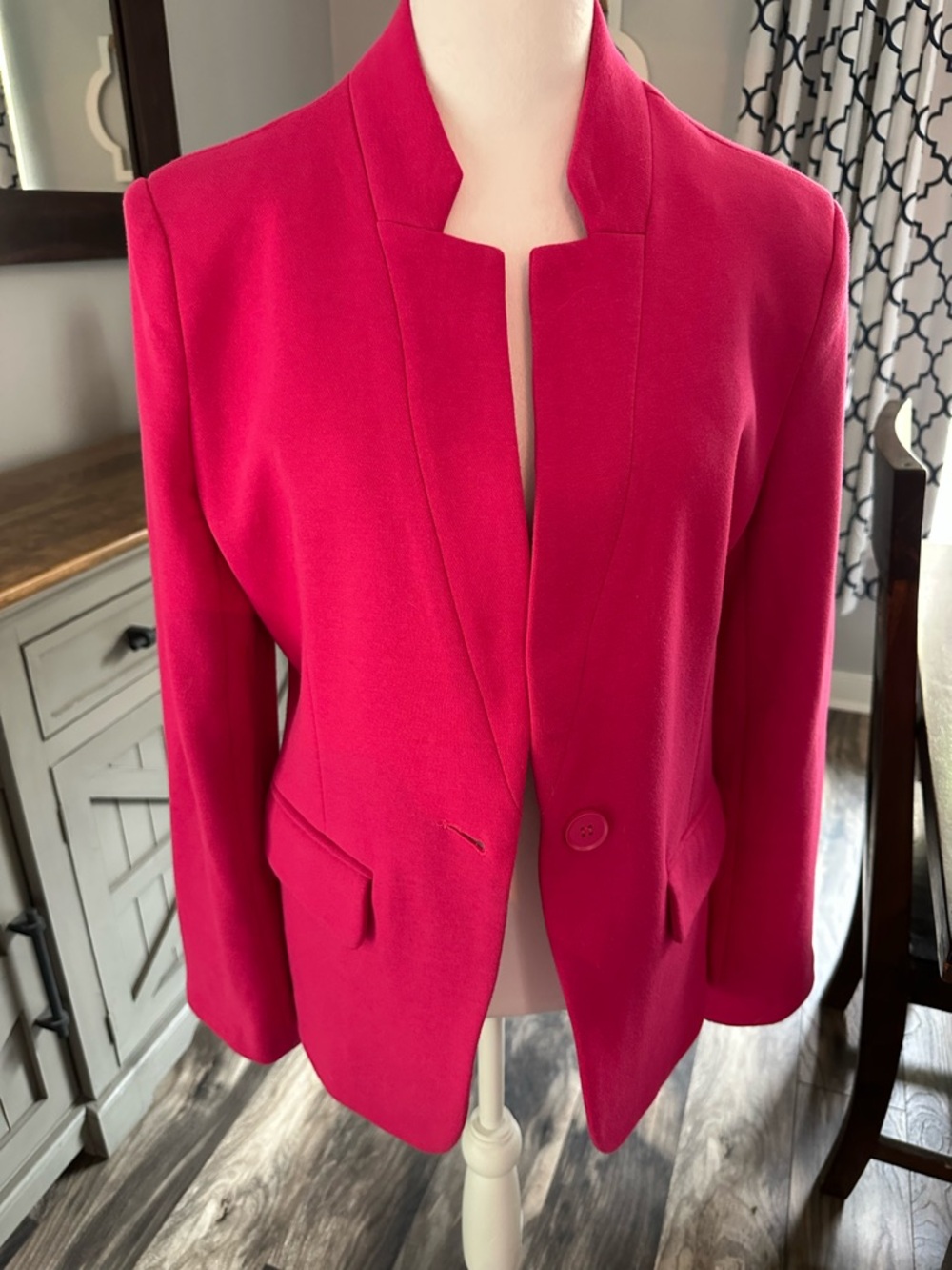 Gibsonlook Hot Pink Women's Blazer - Single Button